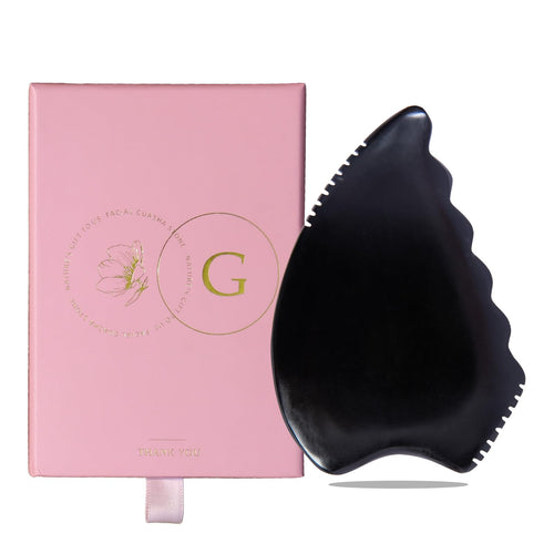 Bian Stone Scraping Tool (Wavy & Tooth Edge) | Sculpt + Stimulate Ritual Tool