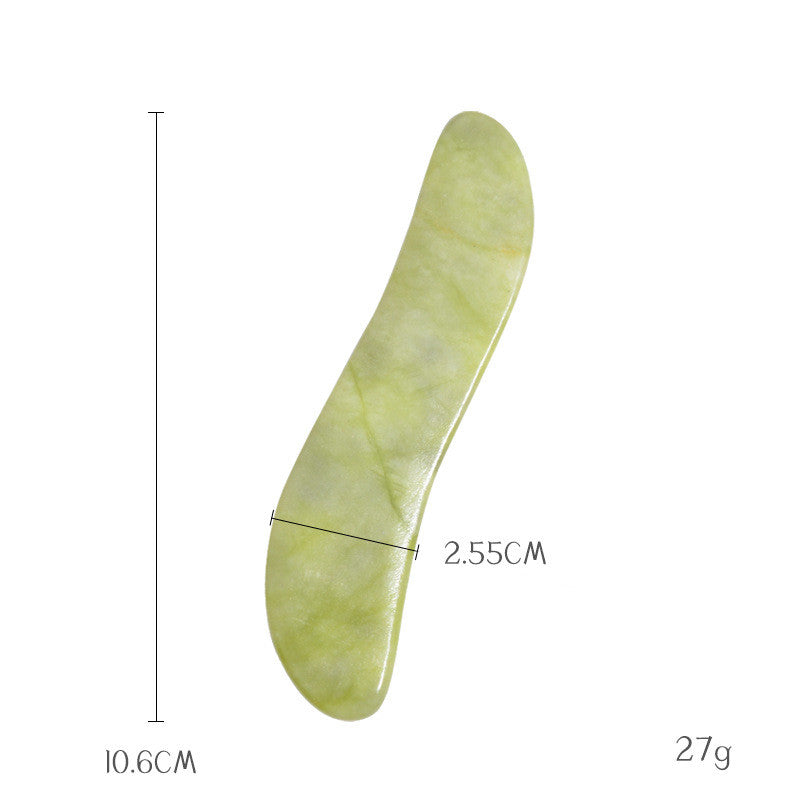 Jade Gua Sha Scraping Knife | Jade Gua Sha Precision Sculpting Tool
