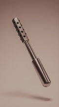 Stainless Steel Germanium Skin Roller | Steel Beauty Stick Facial Roller Face Lifting Tool