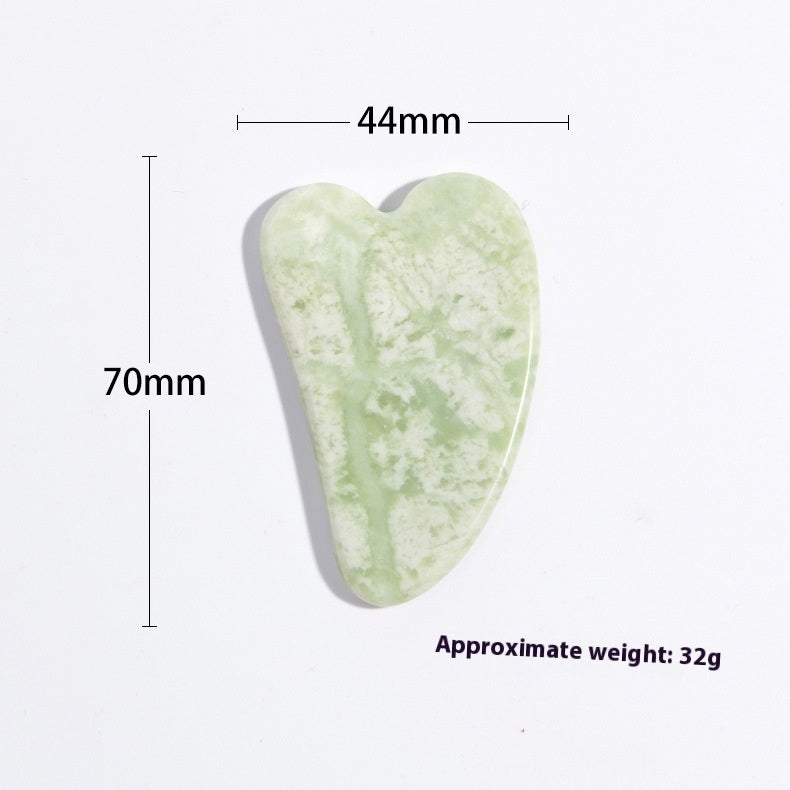 The Jade Ritual Sculpting Set | Jade Sphere, Dual-Ended Facial Roller, and Gua Sha Scraping Board
