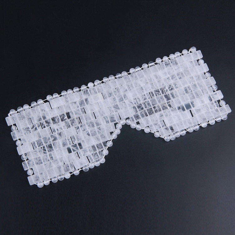 The Stone Veil Eye Curtain | Handwoven Stone Veil Sheet Masque for Eyes