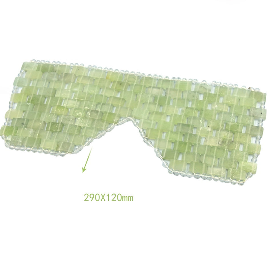 The Jade Stone Veil Eye Curtain | Natural Jade Stone Veil Sheet Masque for Eyes