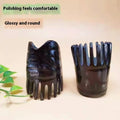 The Buffalo Horn Massage Comb | Natural Buffalo Horn Comb for Scalp Massage