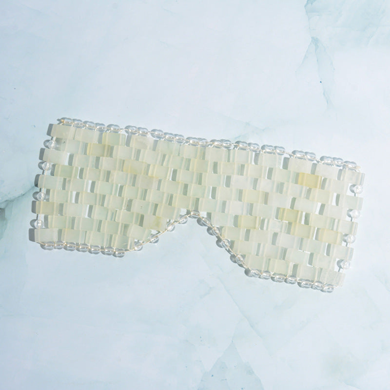 The Jade Stone Veil Eye Curtain | Natural Jade Stone Veil Sheet Masque for Eyes